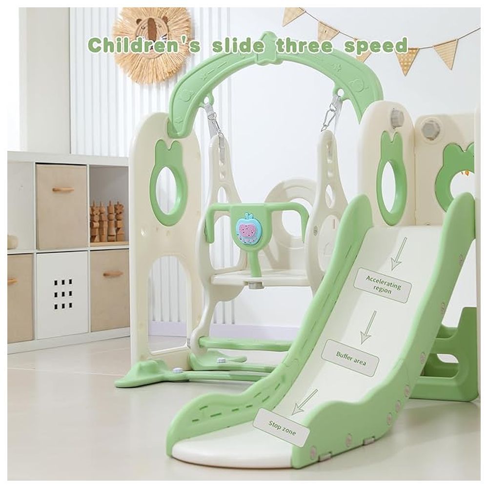 Megastar - Multifunctional Toddler Slide And Swing Activity Set