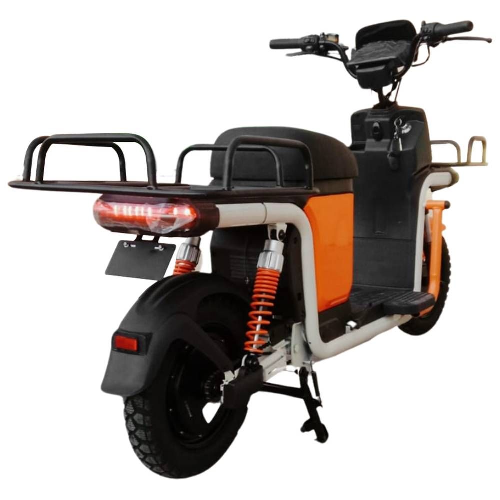 Megawheels - GlideCart Smooth & Efficient Electric Cargo Bike - Orange