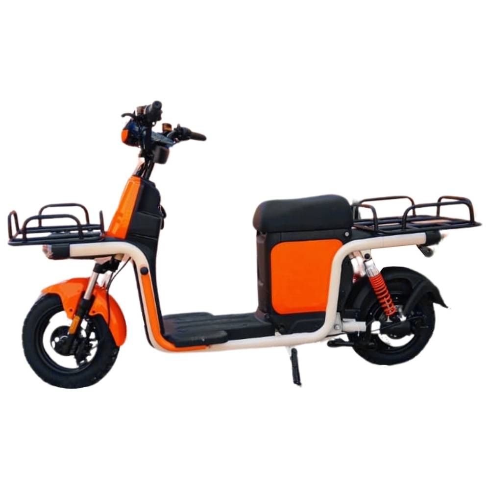 Megawheels - GlideCart Smooth & Efficient Electric Cargo Bike - Orange