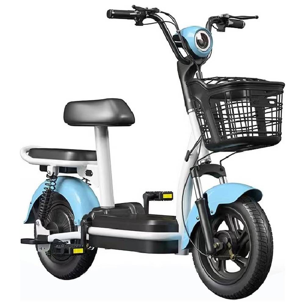 Megawheels - Fresh Ride Smart 2 Seater Electric Grocery Bike - Blue