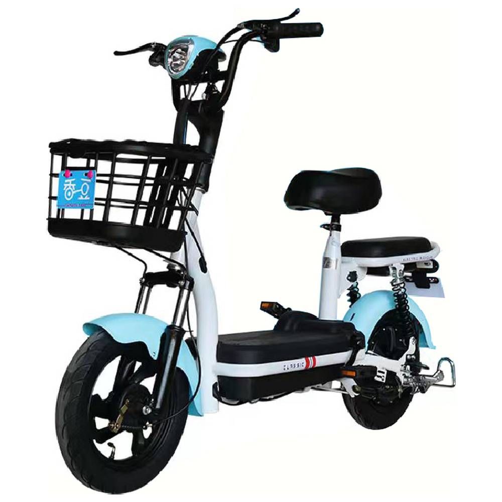 Megawheels - Fresh Ride Smart 2 Seater Electric Grocery Bike - Blue