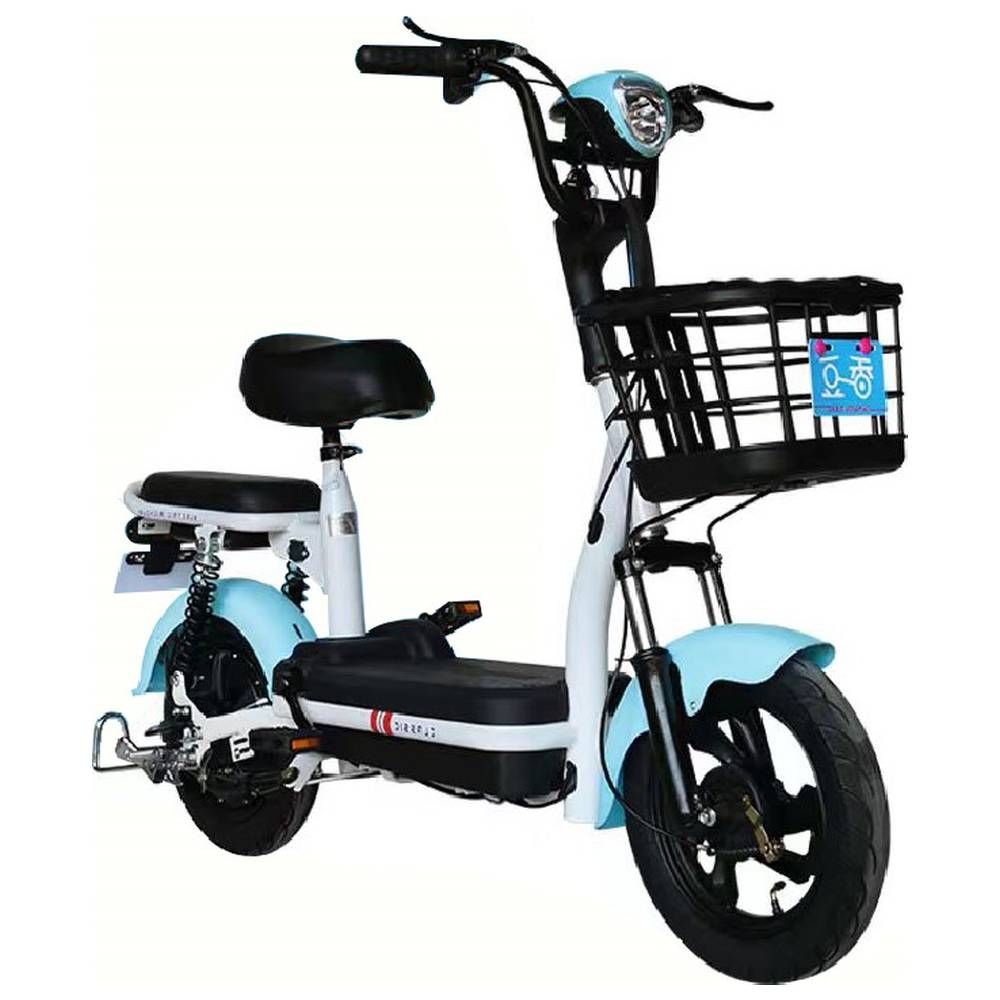 Megawheels - Fresh Ride Smart 2 Seater Electric Grocery Bike - Blue