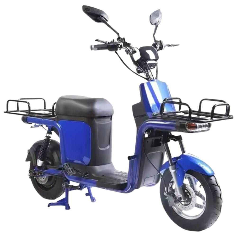 Megawheels - GlideCart Smooth & Efficient Electric Cargo Bike - Blue