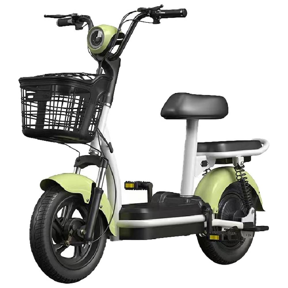 Megawheels - Fresh Ride Smart 2 Seater Electric Grocery Bike - Green