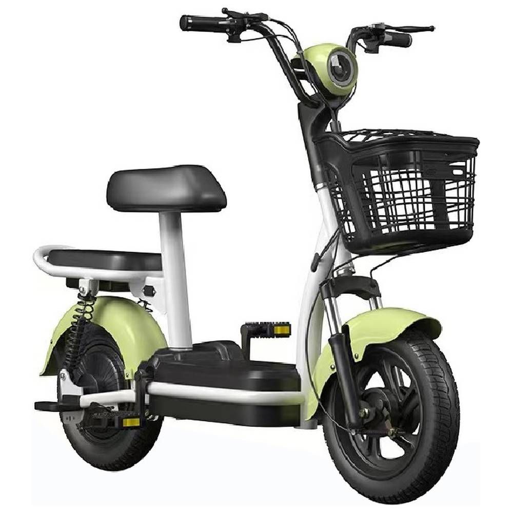 Megawheels - Fresh Ride Smart 2 Seater Electric Grocery Bike - Green