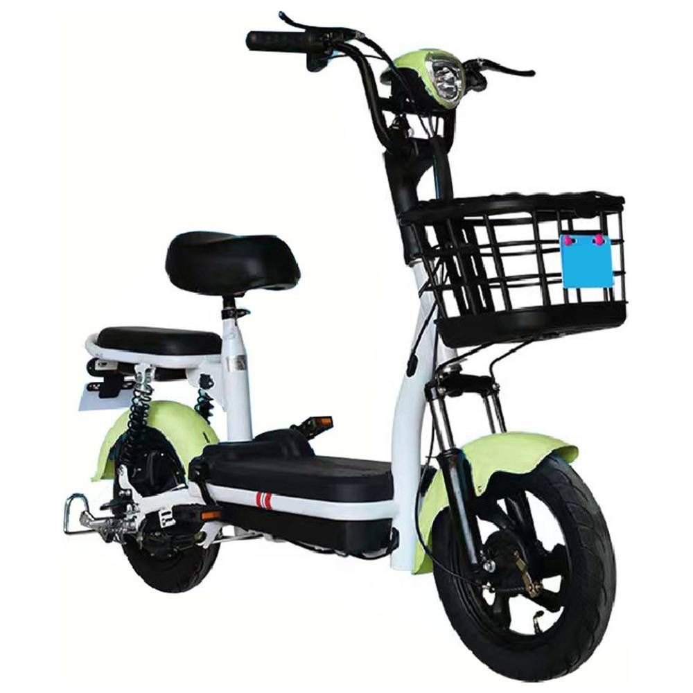 Megawheels - Fresh Ride Smart 2 Seater Electric Grocery Bike - Green