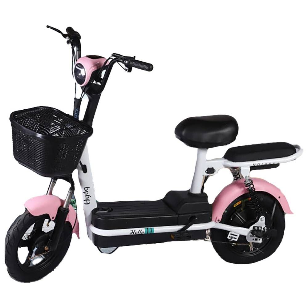 Megawheels - Fresh Ride Smart 2 Seater Electric Grocery Bike - Pink