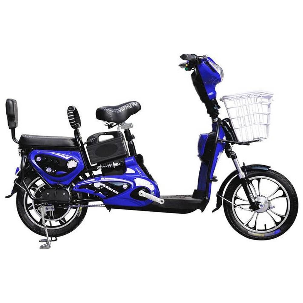 Megawheels - SwiftCart The Ultra-Light Grocery E-Bike - Blue - 16 Inch