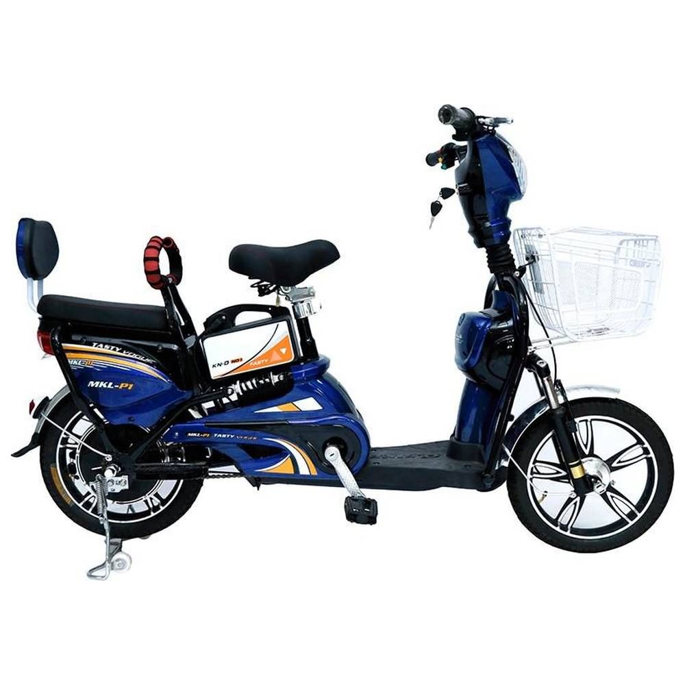 Megawheels - SwiftCart The Ultra-Light Grocery E-Bike - Blue - 16 Inch