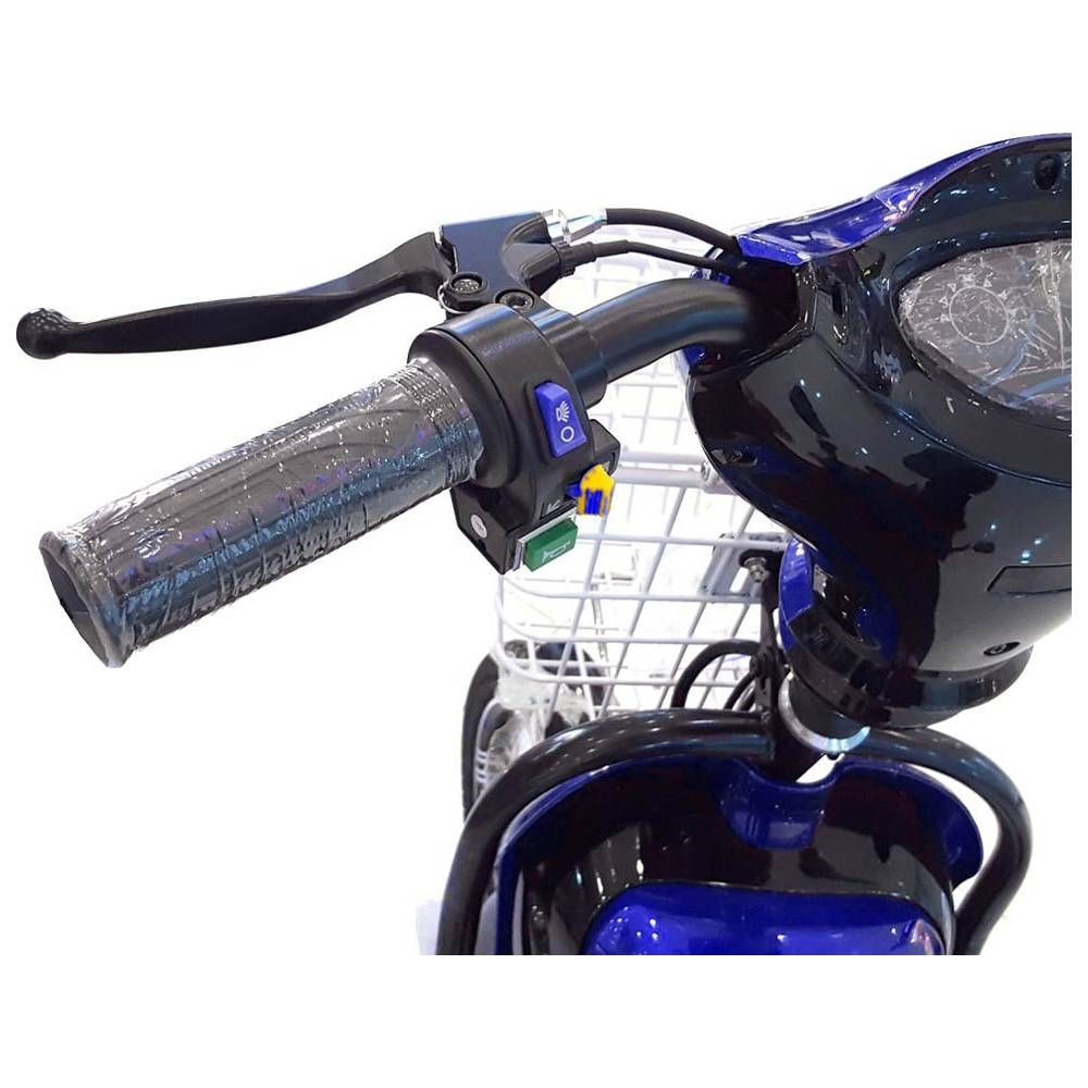 Megawheels - SwiftCart The Ultra-Light Grocery E-Bike - Blue - 16 Inch