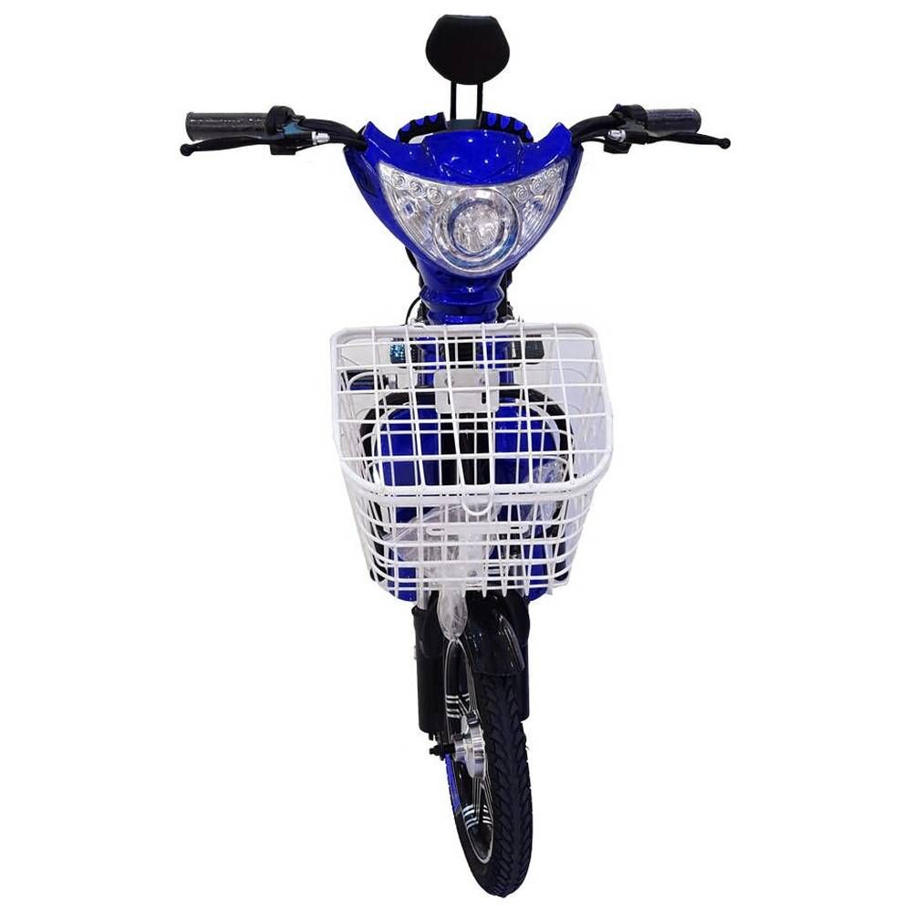 Megawheels - SwiftCart The Ultra-Light Grocery E-Bike - Blue - 14 Inch