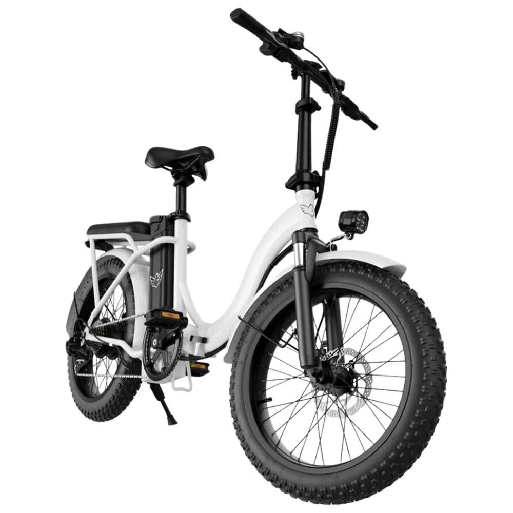 Megawheels - Carbon Alloy Foldable E-Bike - White