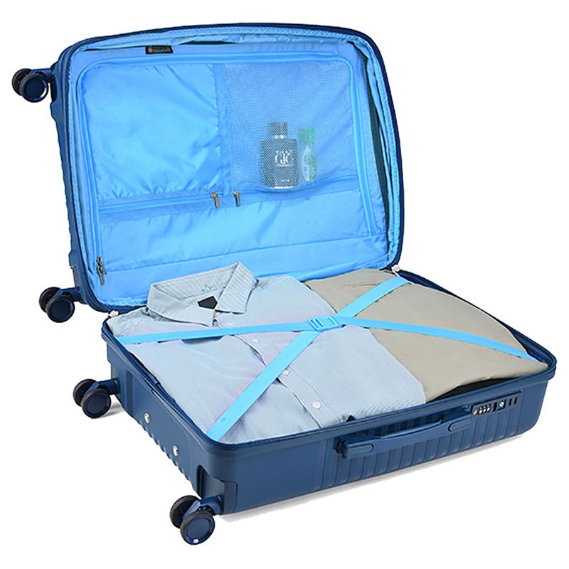 Carlton - Wego Plus Hardside Check-In Luggage - Blue - M - 66 cm