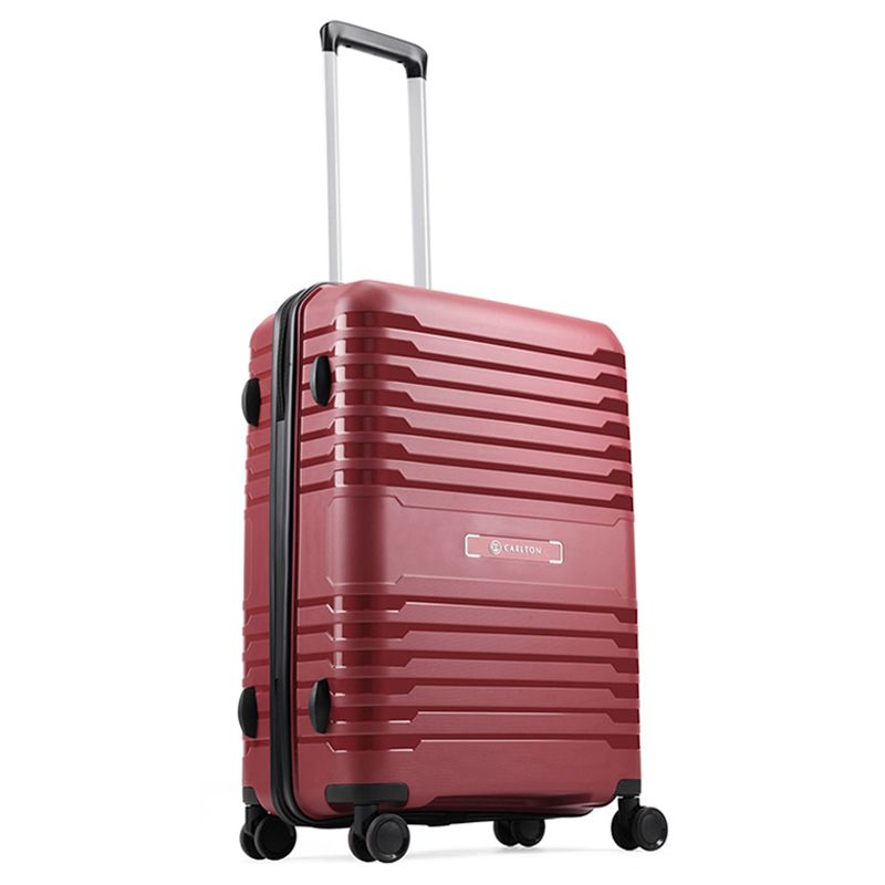 Carlton - Harbor Plus Hardside Check-In Luggage - Maroon - M - 66 cm