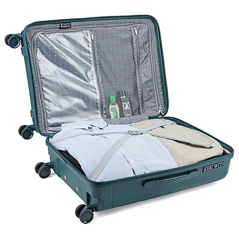 Carlton - Carnival Plus Hardside Check-In Luggage - Green - M - 66 cm