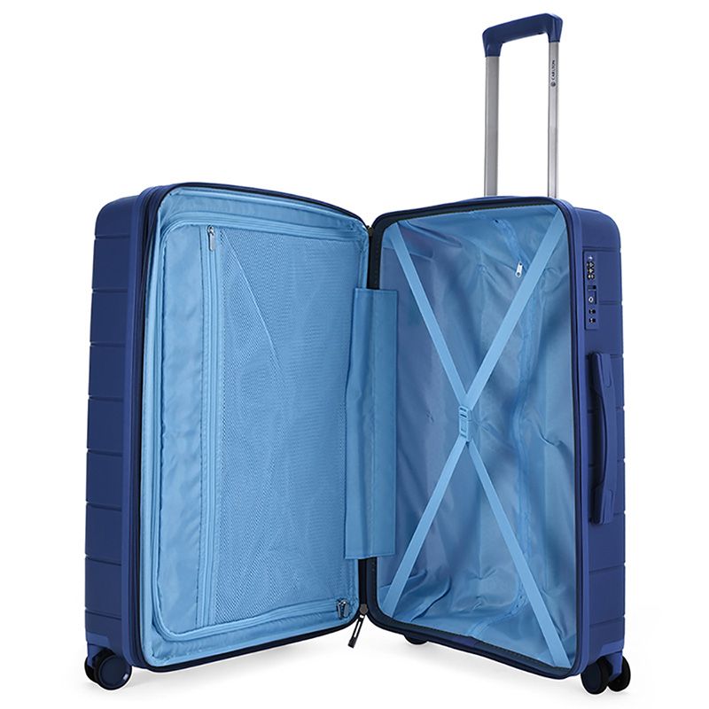 Carlton - Jude Hardside Check-In Luggage - Poseiden Blue - M - 65 cm