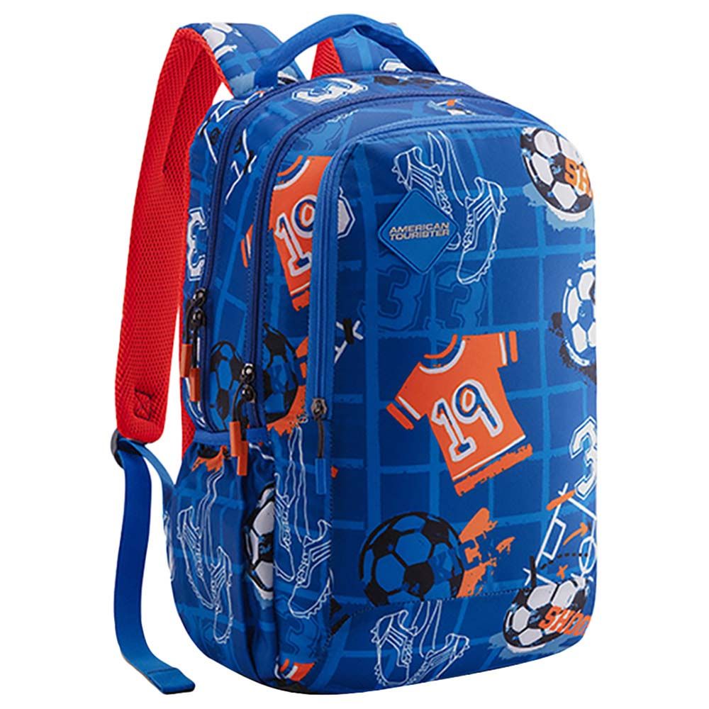 American Tourister - Pazzo Backpack 01 - Blue/Orange