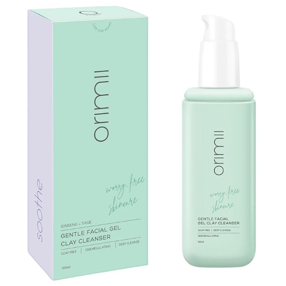 Orimii - Gentle Facial Gel Clay Cleanser - 100ml