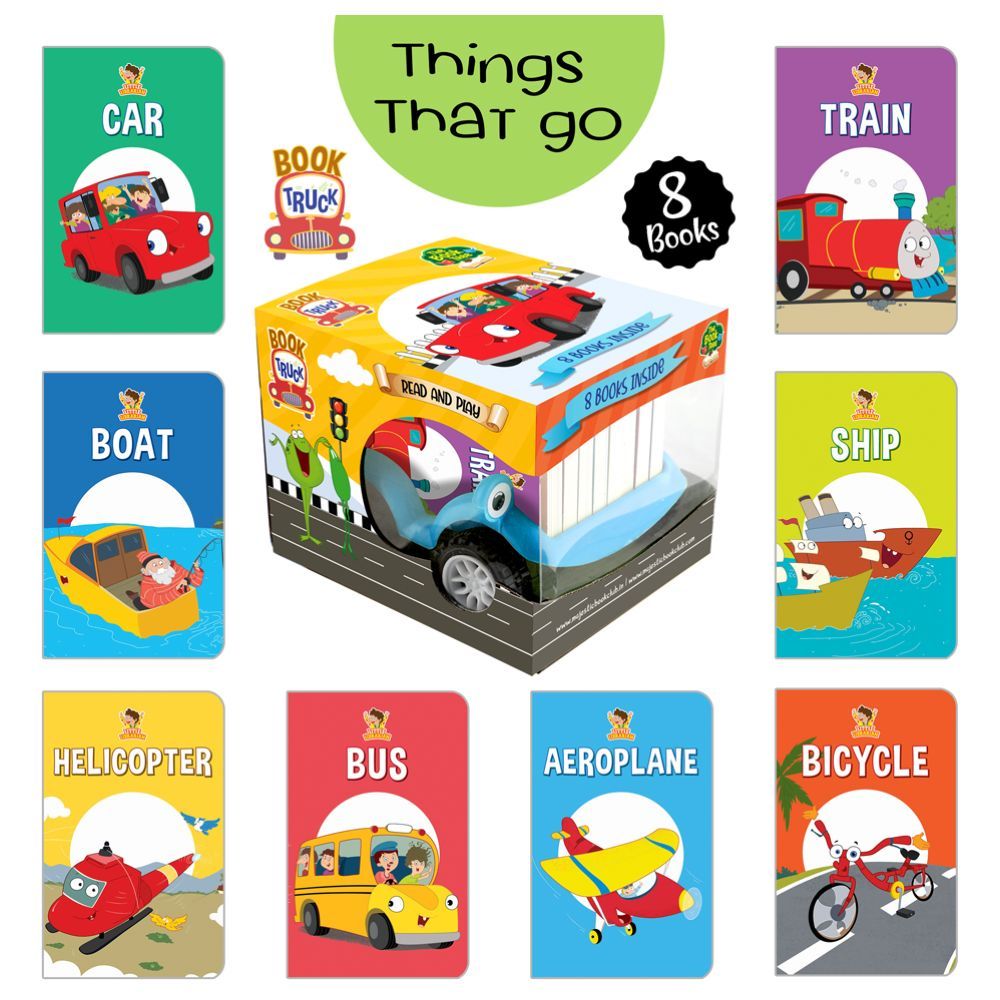 Things That Go - Pack of 8