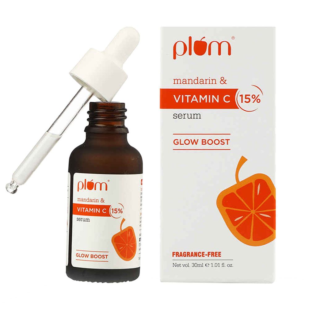 Plum Goodness - 15% Vitamin C Face Serum With Mandarin - 30 ml