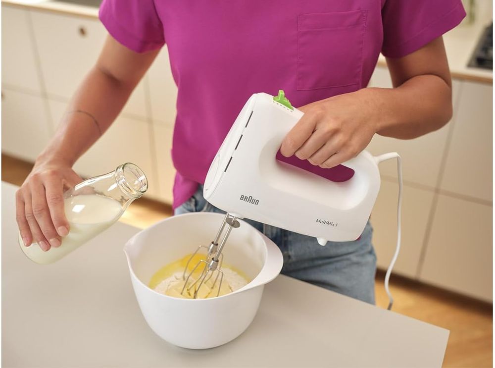 Braun - MultiMix 1 Hand Mixer HM1100 450W - White