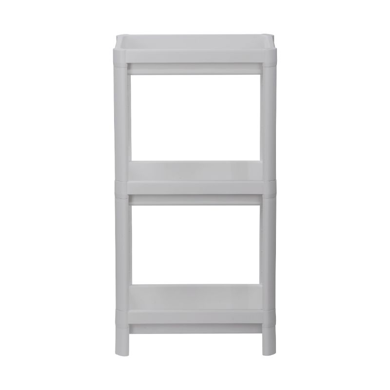 Inochi - Tokyo 3-Tier Multi-Purpose Storage Shelf - Grey