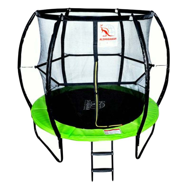 Australian Kangaroo Trampoline - 8ft - Green