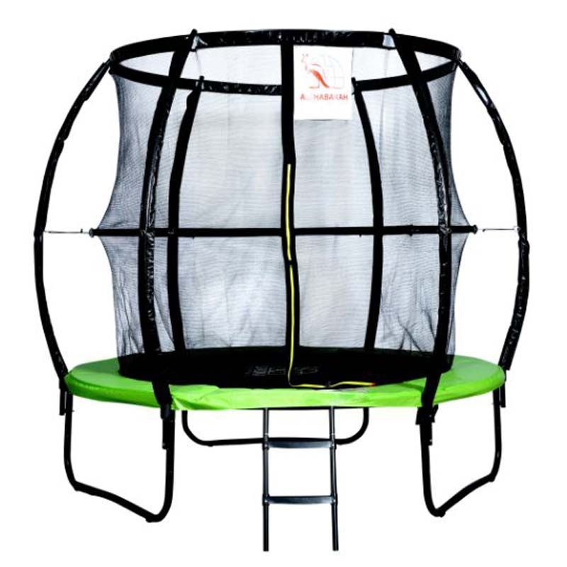 Australian Kangaroo Trampoline - 8ft - Green