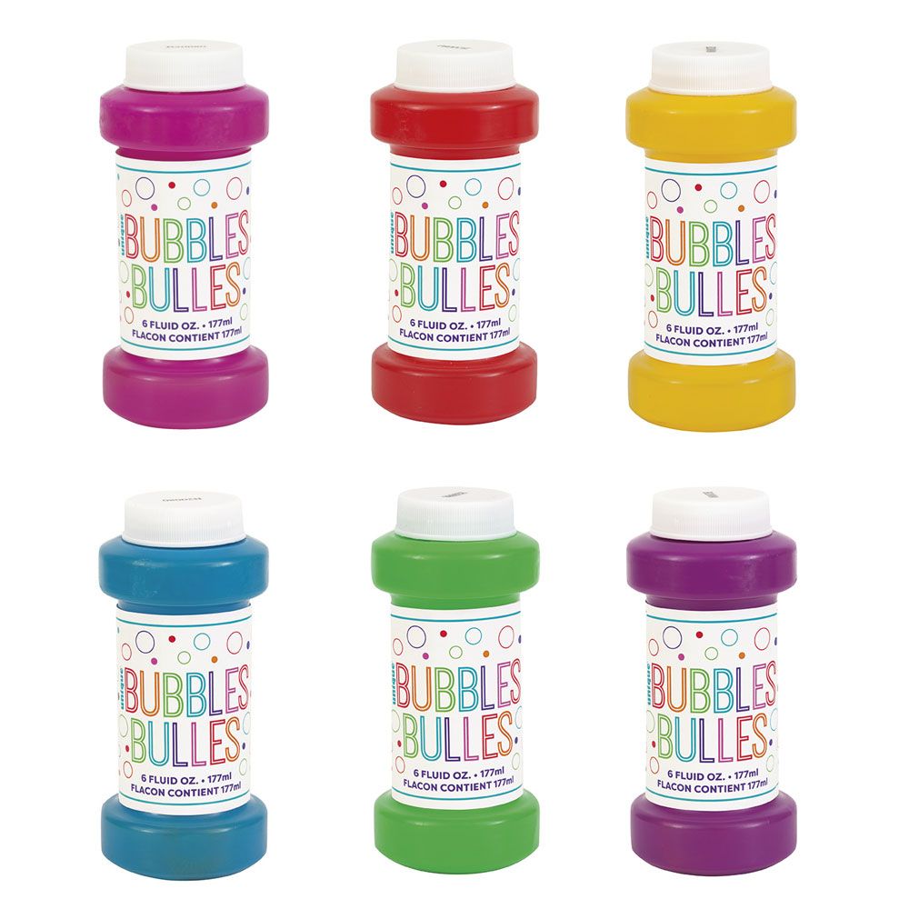 Unique - Party Bubbles Party Bag Fillers - Assorted 1pc