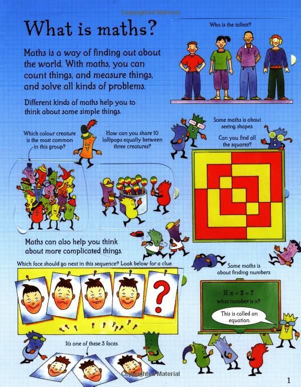 Usborne Books - Flap Book - See Inside Maths