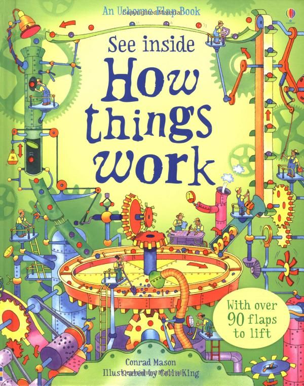 Usborne Books - Flap Book - See Inside How Things Work