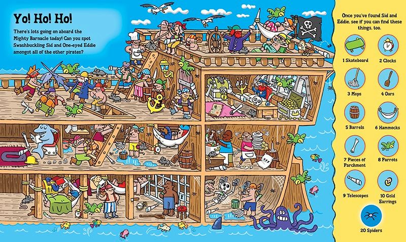 Who's Hiding: Can you find 1001 Pirates and other things?