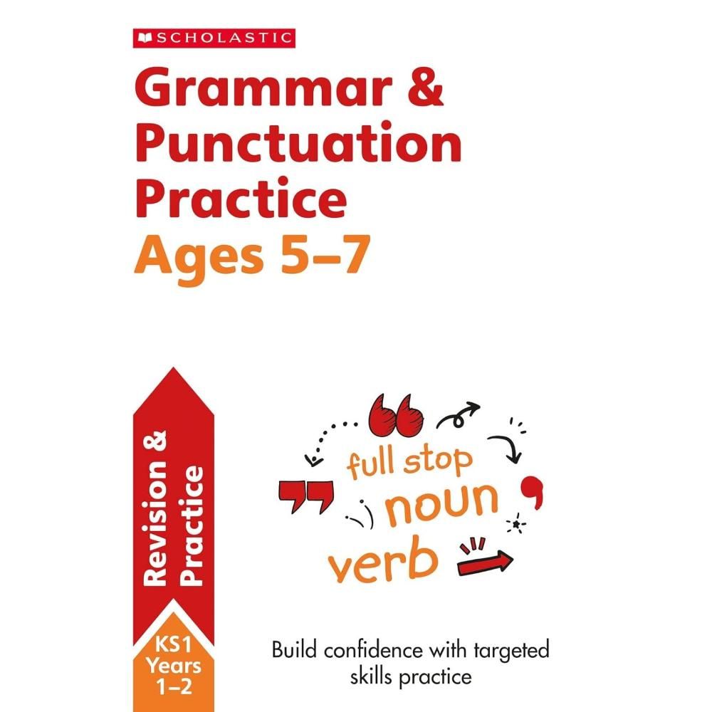 كتاب تمارين Scholastic English Skills: Grammar and Punctuation Practice