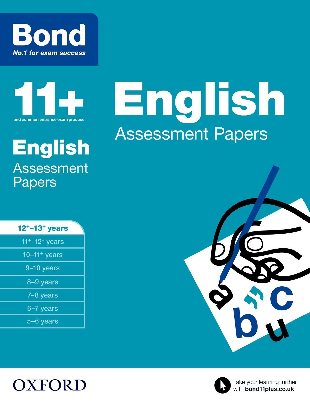 Oxford Books - Bond English Assessment Papers 12+-13+ Years