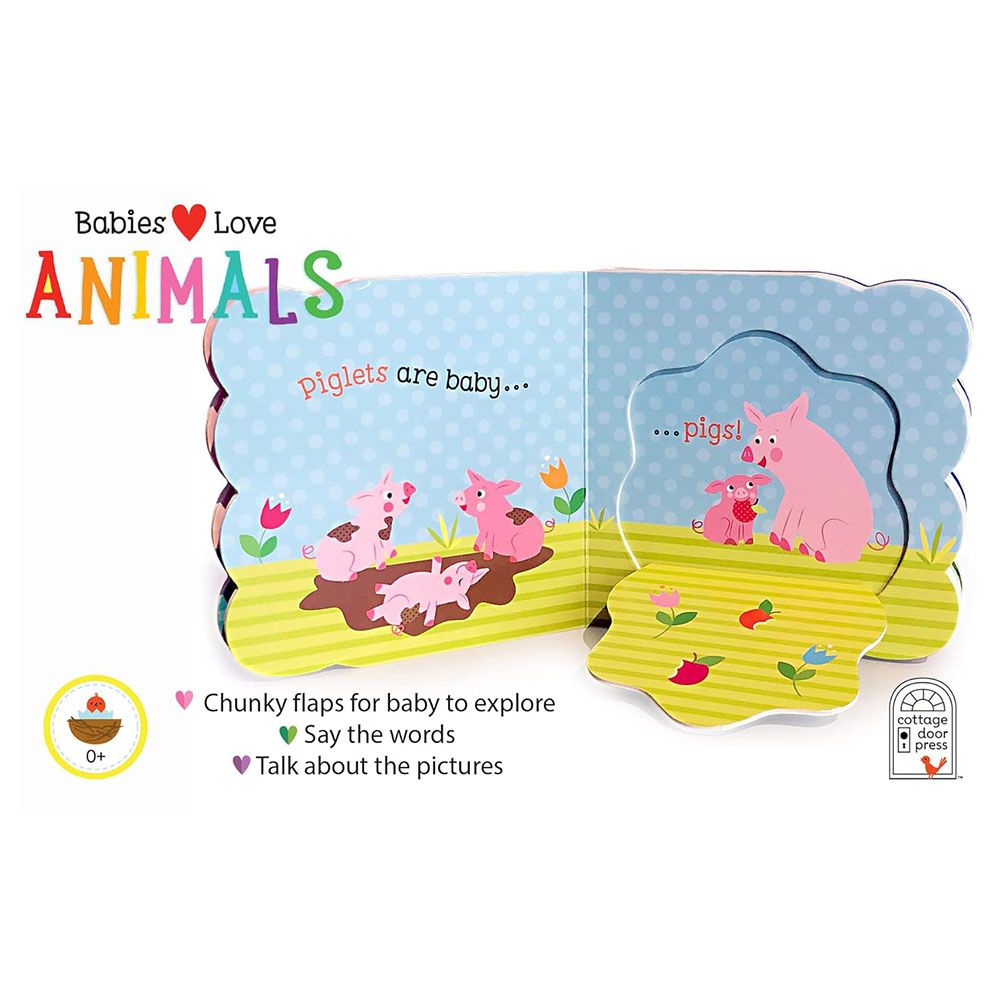  كتاب babies love animals