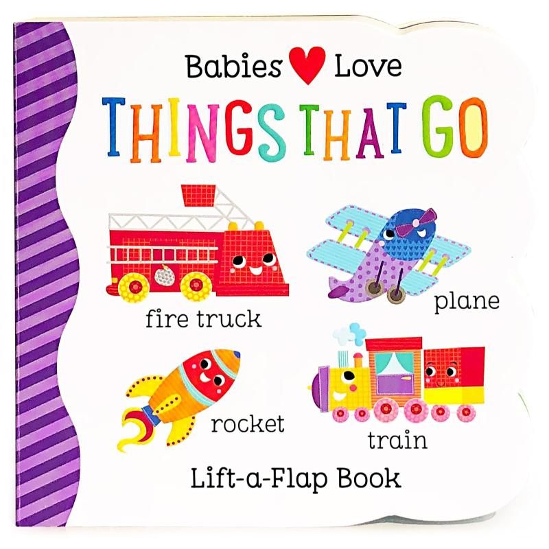  كتاب babies love things that go