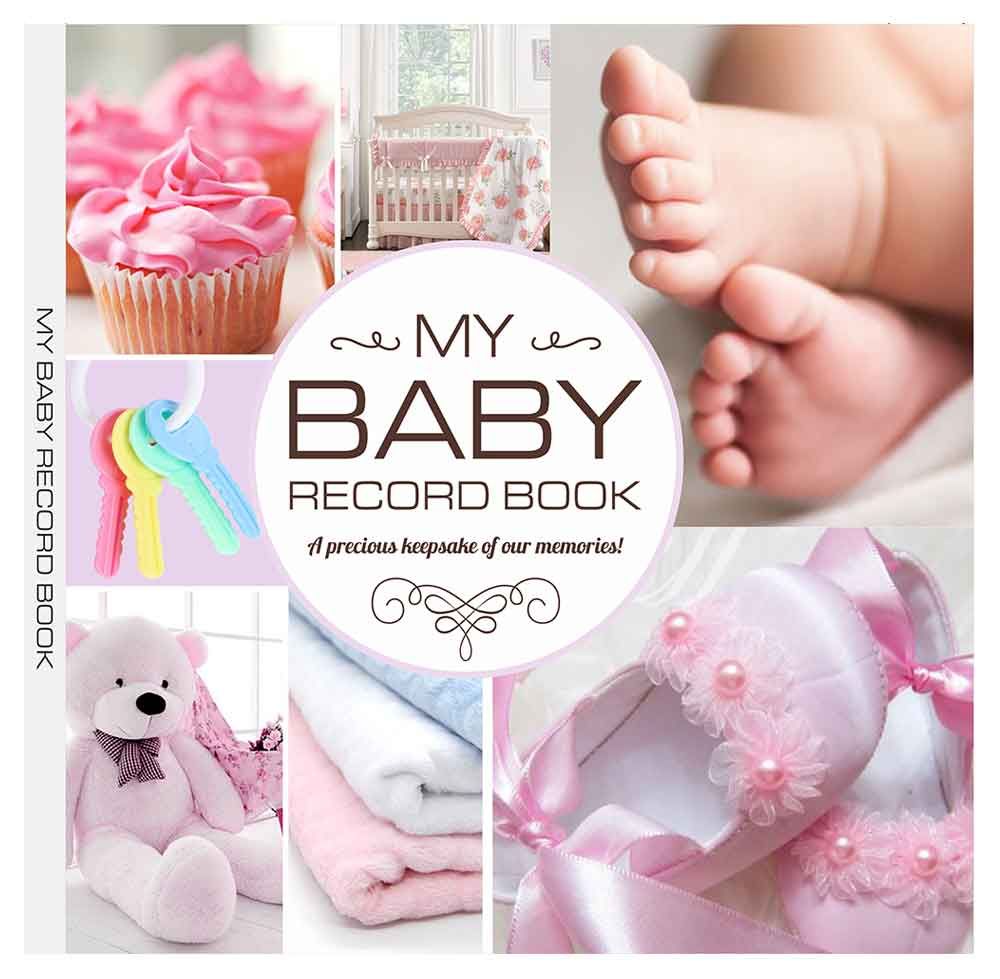 Baby Record Book - Pink