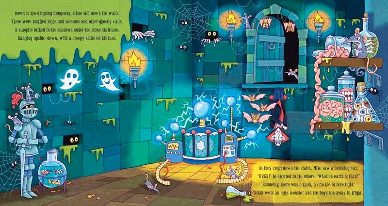 كتاب البيت المسكون مع الأصوات المتعددة والنوافذ المنبثقة "Multi Sounds Pop ups Haunted House" من كتب ايغلو