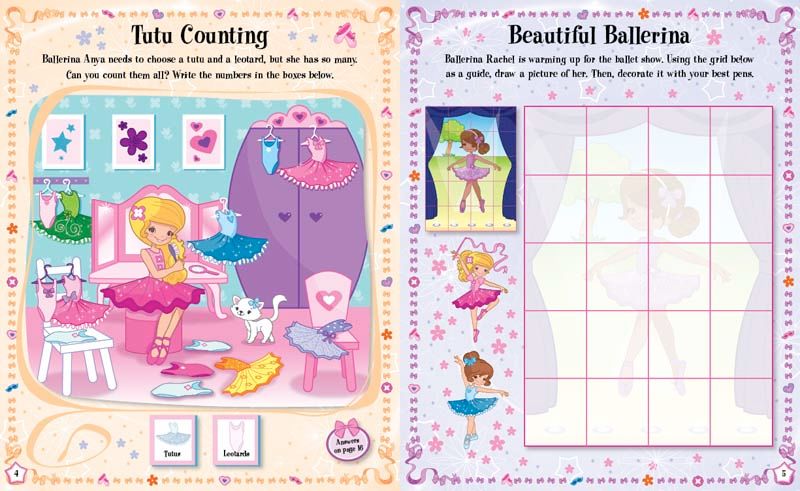 S & A 3D Stickers: Twirling Ballerinas Sticker and Activity Book