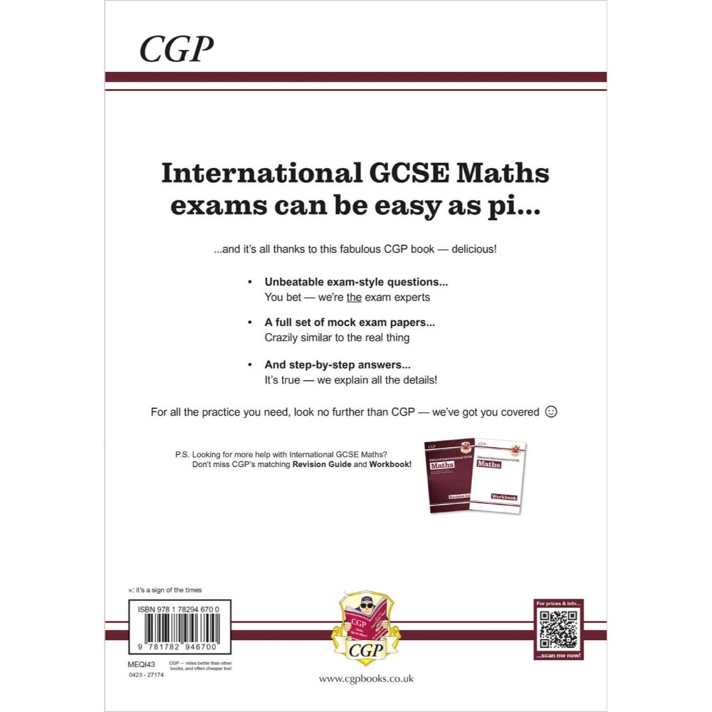 GCSE Edexcel International Maths Exam Practice Workbook (Grade 9-1)