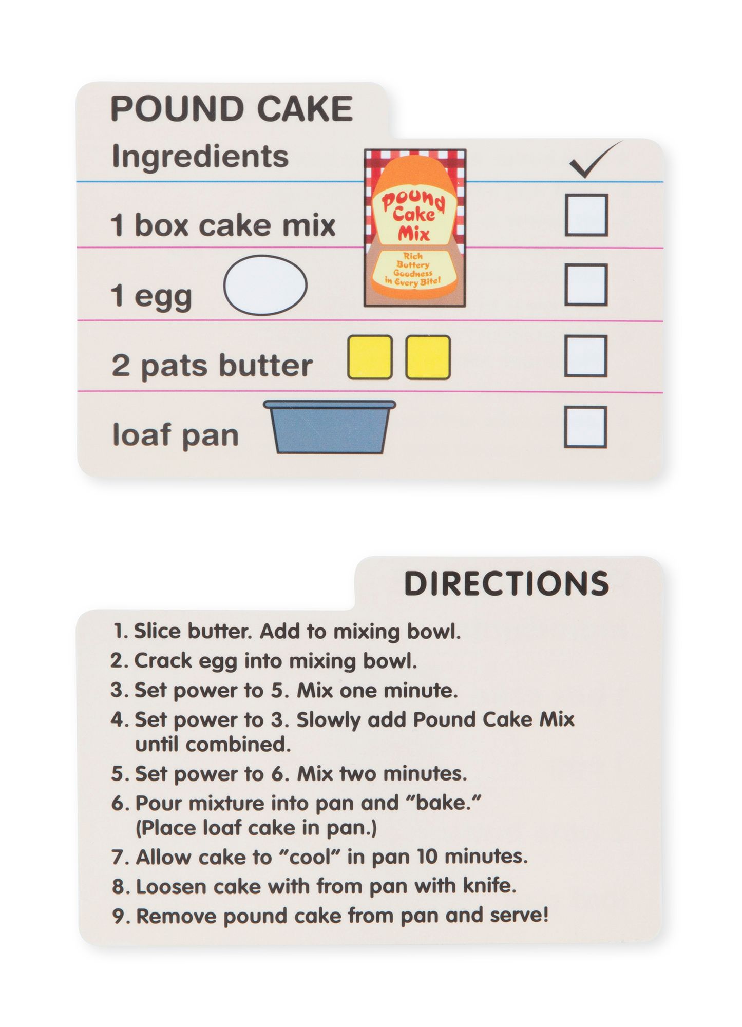 Melissa & Doug Make-A-Cake Mixer Set