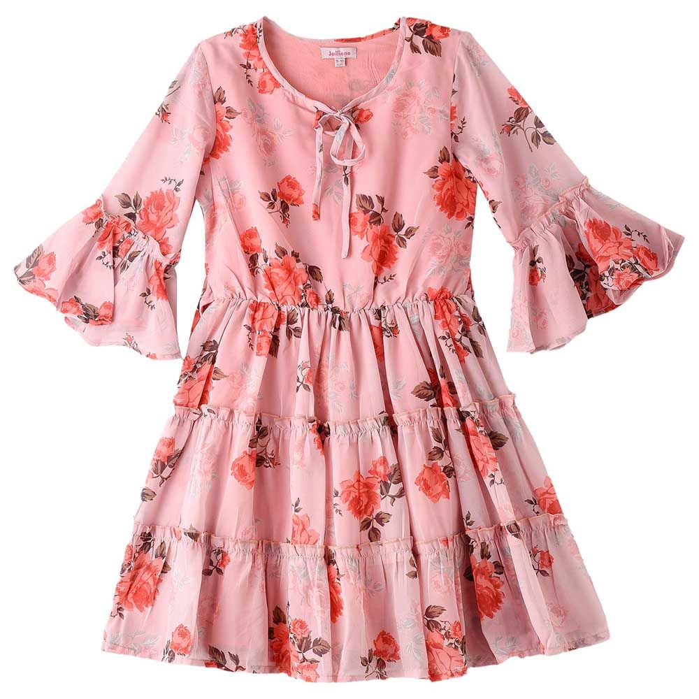 Jelliene - Tween Trends Breezy Floral Crush Dress