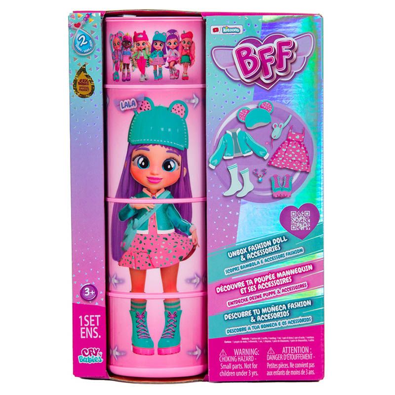 BFF - Cry Babies Doll - Lala - 8-Inch