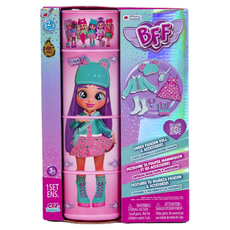 BFF - Cry Babies Doll - Lala - 8-Inch