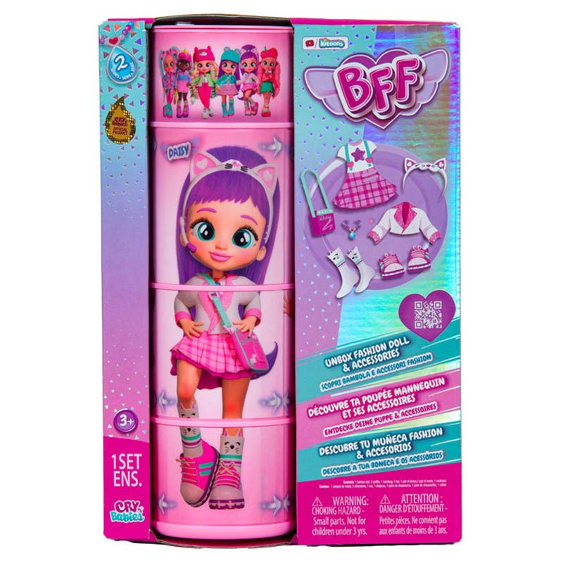 BFF - Cry Babies Doll - Daisy - 8-Inch