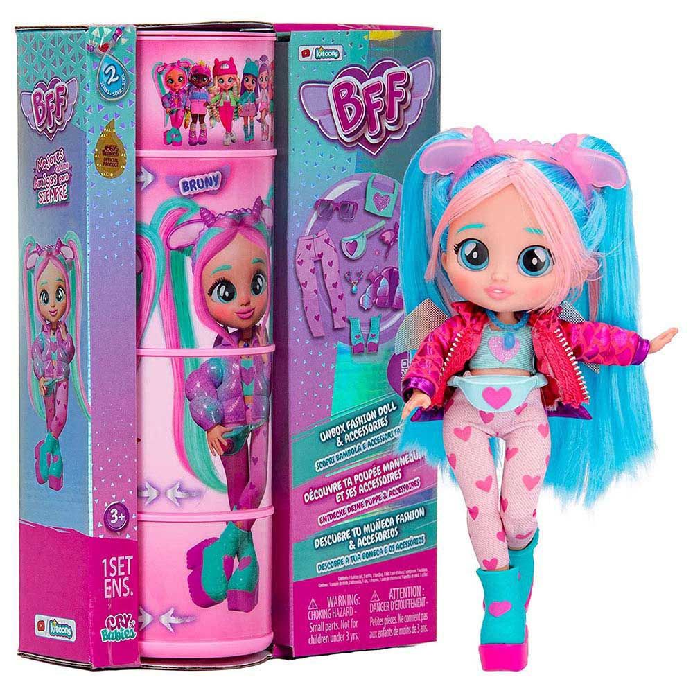 BFF - Cry Babies Doll - Bruny - 8-Inch