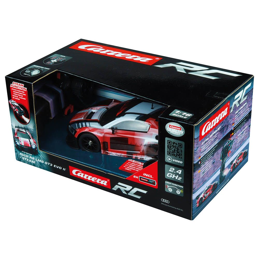 Carrera - Audi RS Steam Function RC Car Toy