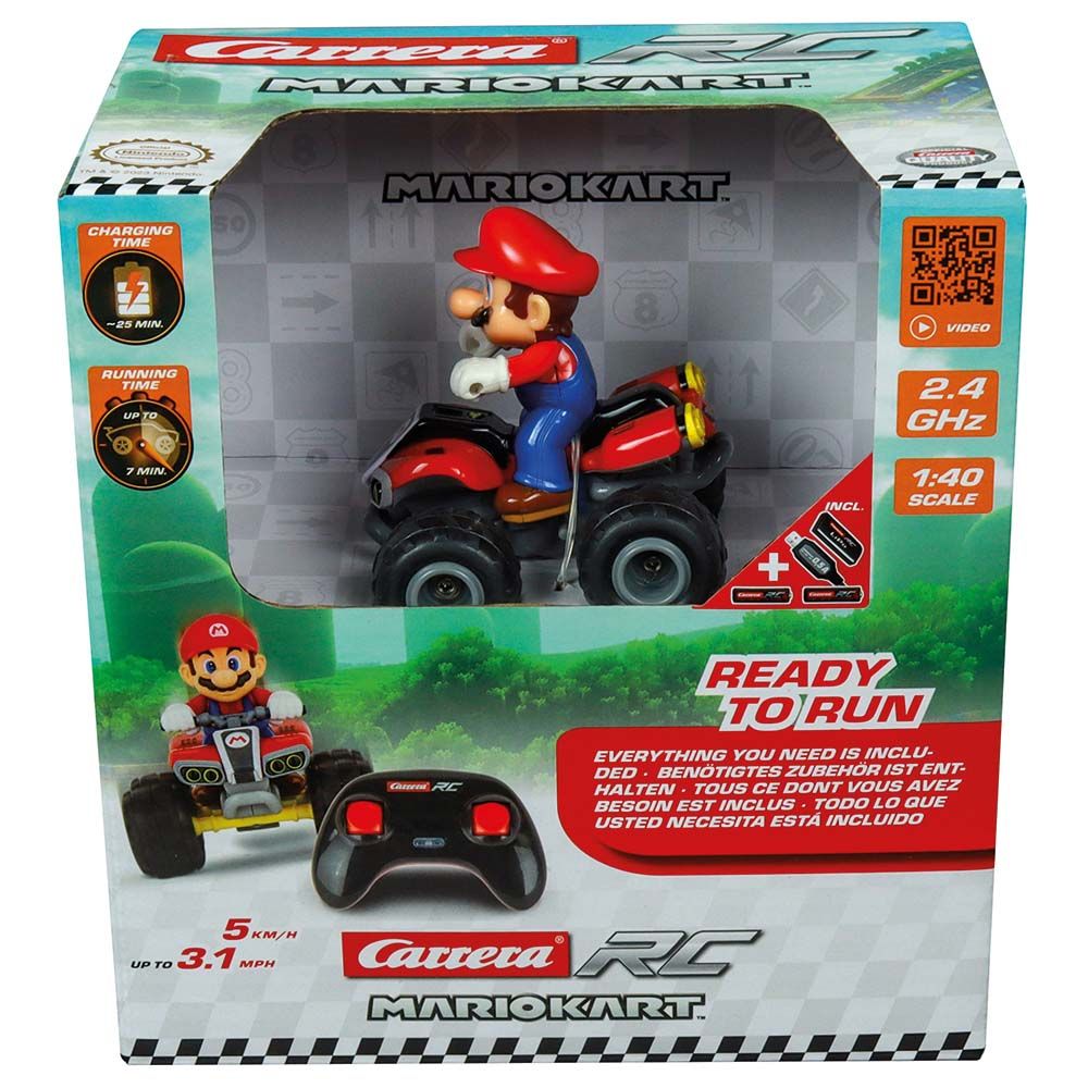 Carrera - Mariokart Ready To Run 1:40 RC Car Toy