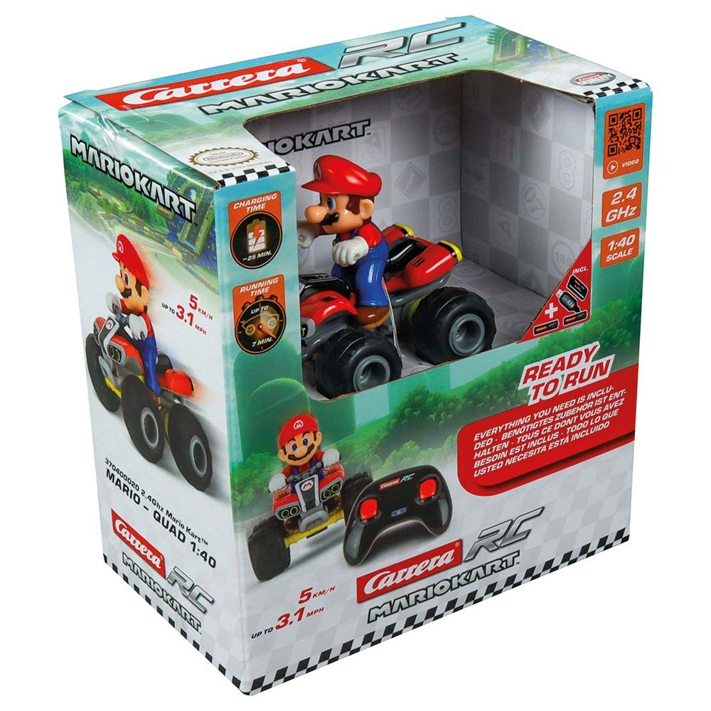 Carrera - Mariokart Ready To Run 1:40 RC Car Toy