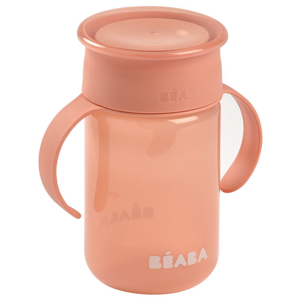 Beaba - 360 Degree Learning Cup - 340 ml  - Pink